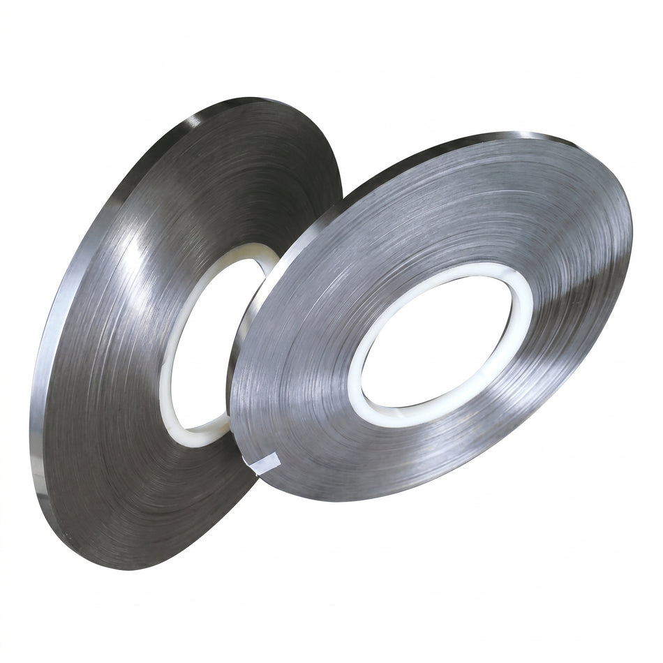 MSE PRO Nickel Strip for Battery Pack Welding, 10mm W x 0.1mm T x 50m L/roll AI image