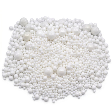 MSE PRO Milling Media Set for 10L (10000 ml) Zirconia YSZ Roller Mill Jar AI image