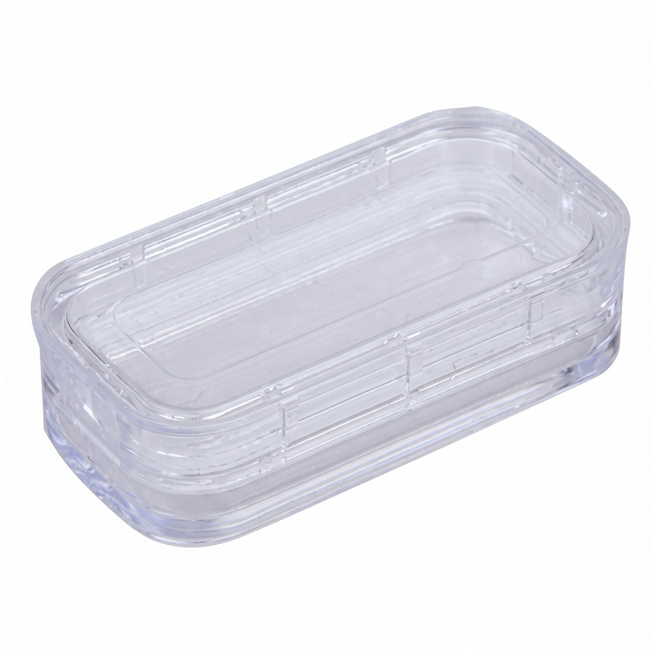 MSE PRO Plastic Membrane Box (80x42x20 mm) for Delicate Materials Storage AI image