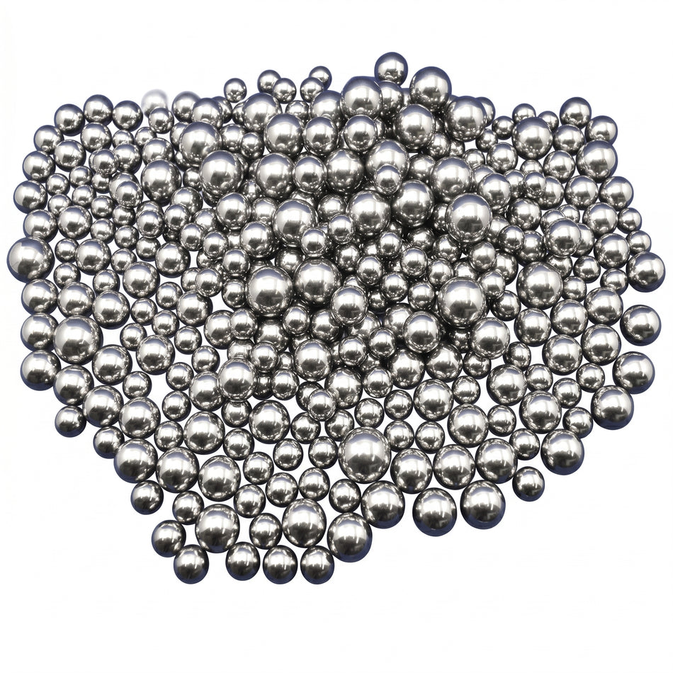 MSE PRO Milling Media Set for 10L 304SS Roller Mill Jar AI image