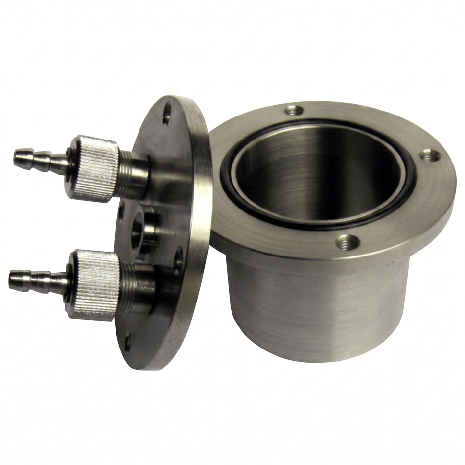 MSE PRO 1000 ml (1L) Tungsten Carbide (WC) Vacuum Planetary Milling Jar AI image