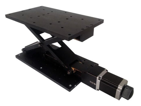MSE PRO Stepper Motorized Aluminum Alloy Lifting Stages (Travel 200mm, 320x180mm) - MSE Supplies LLC