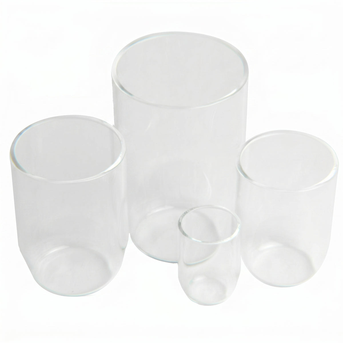 MSE PRO High Purity 99.99% Quartz High Form Crucibles AI image