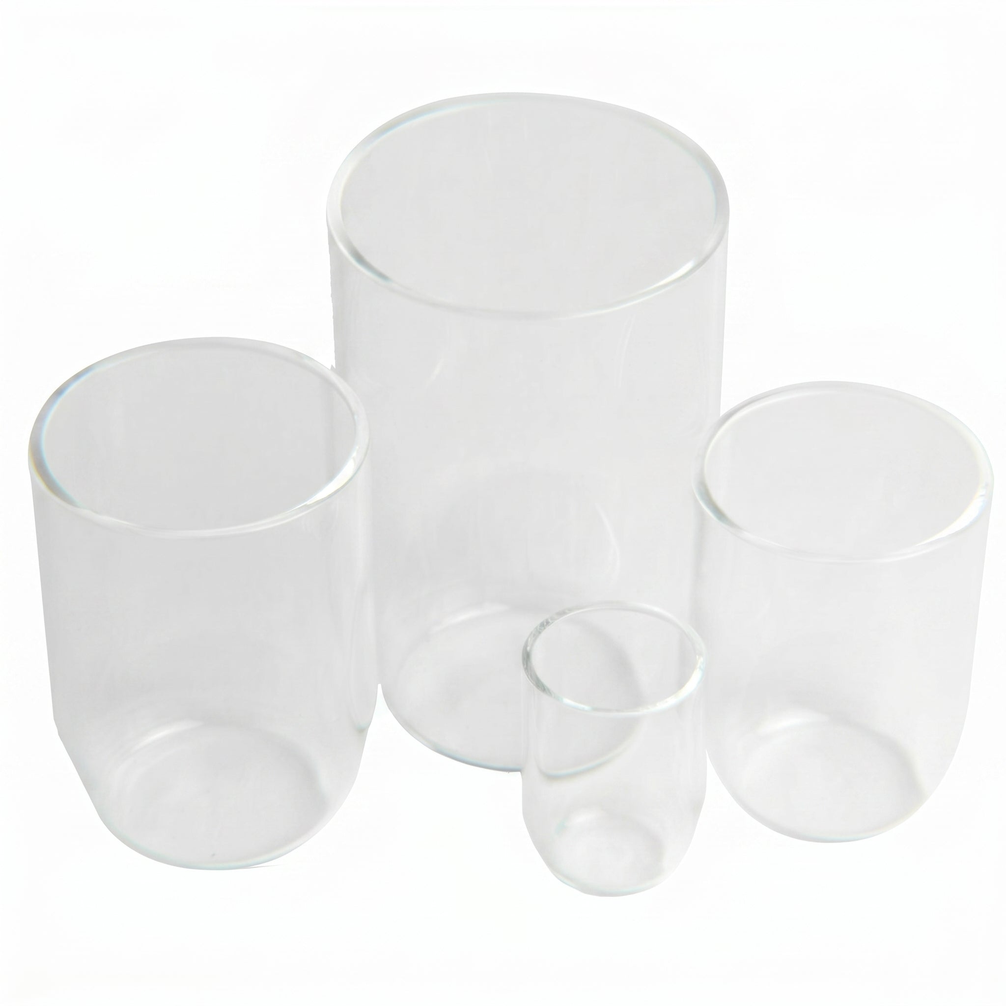 MSE PRO High Purity 99.99% Quartz High Form Crucibles AI image