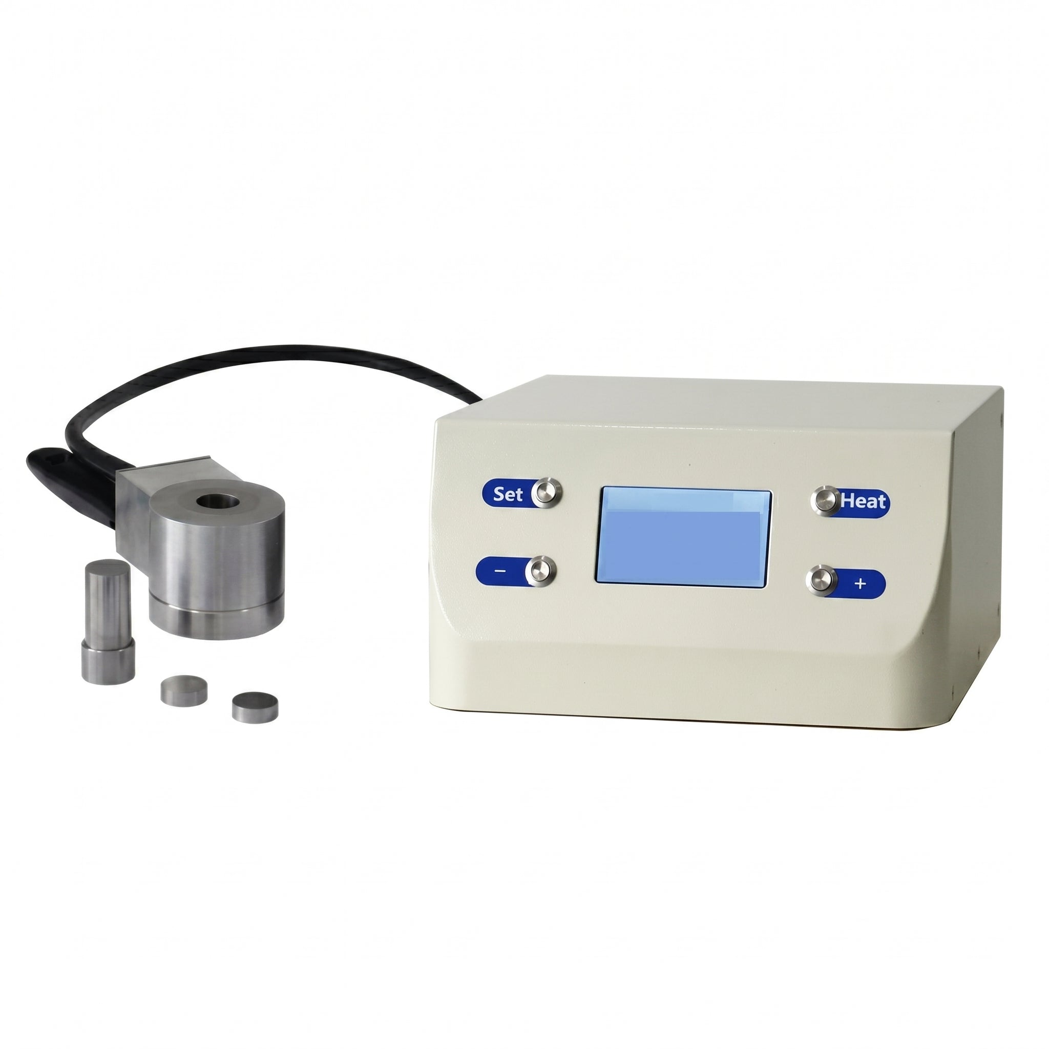 MSE PRO 0.4" (10 mm) Diameter Heating (up to 300 °C) Pellet Pressing Die Set AI image
