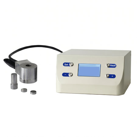 MSE PRO 0.4" (10 mm) Diameter Heating (up to 300 °C) Pellet Pressing Die Set AI image