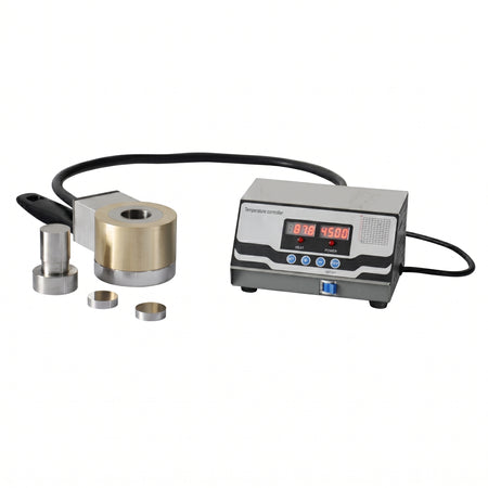 MSE PRO 0.25" (6.35 mm) Diameter Heating (up to 500 °C) Pellet Pressing Die Set AI image