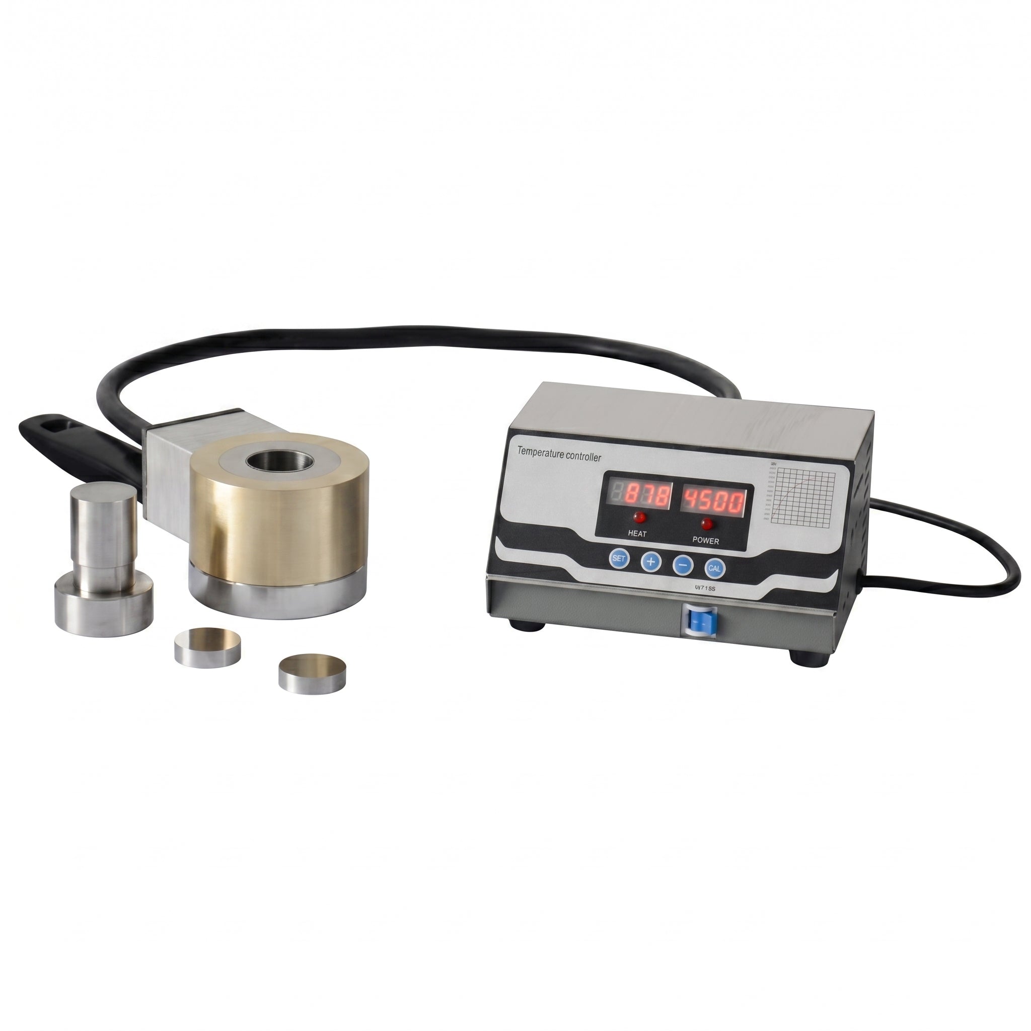 MSE PRO 0.4" (10 mm) Diameter Heating (up to 500 °C) Pellet Pressing Die Set AI image