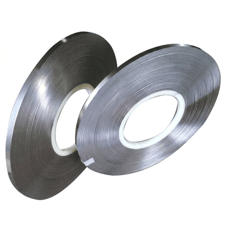 Nickel Strip for Battery Pack Welding, 8mm W x 0.2mm T x 50m L/roll AI image