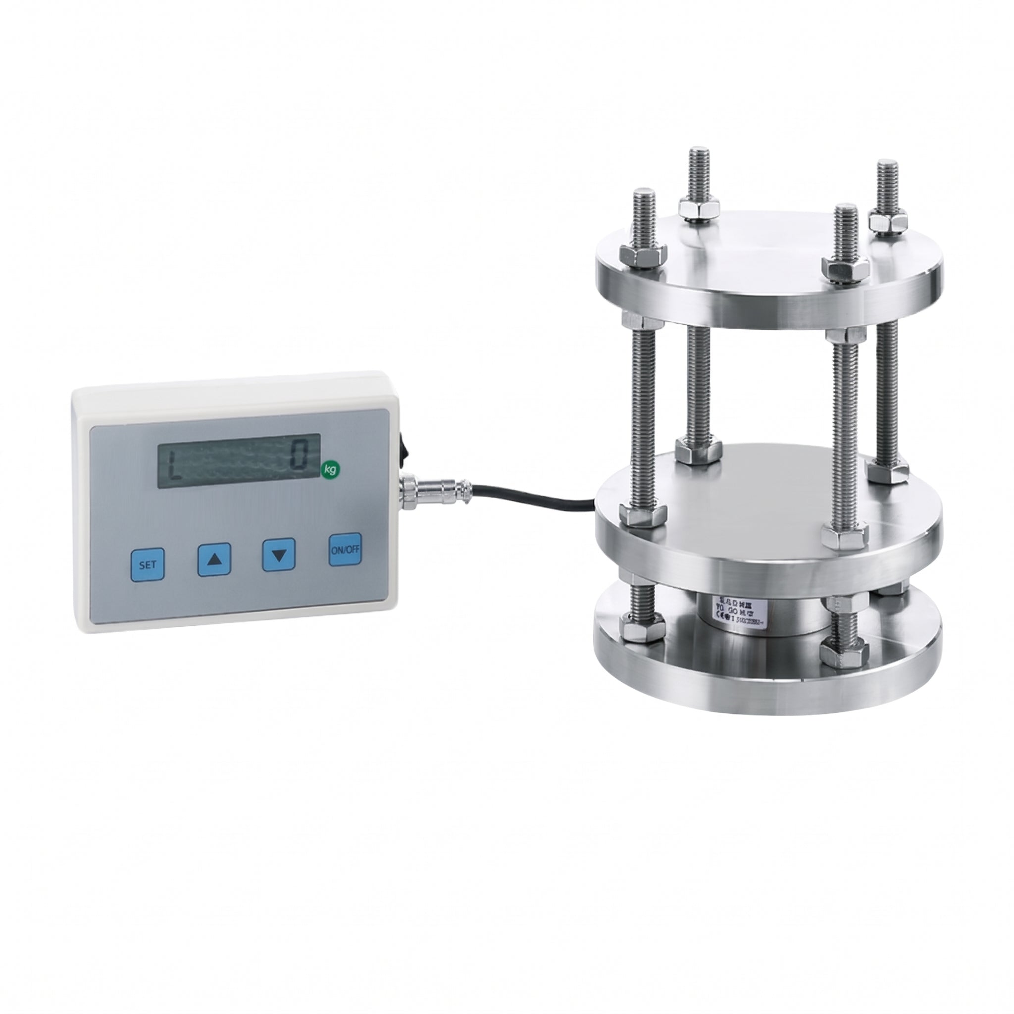 MSE PRO Pressure Jig and Load Sensor Kit for Lithium Metal Cell (Solid State Battery Split Cell and Pouch Cell) Testing AI image