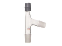 MSE PRO Joint: ST/NS 19/22 Distillation Adapter with Thermometer and Rubber Cap - MSE Supplies LLC