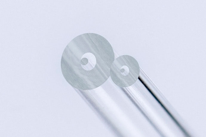 Hilgenberg Double Round Borosilicate Glass Capillaries, Pk of 500 - MSE Supplies LLC