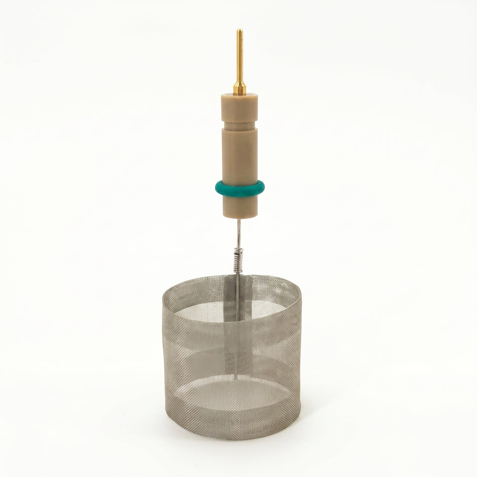 Rhodium Plated Counter Electrode Model 2 – Metal Mesh AI image