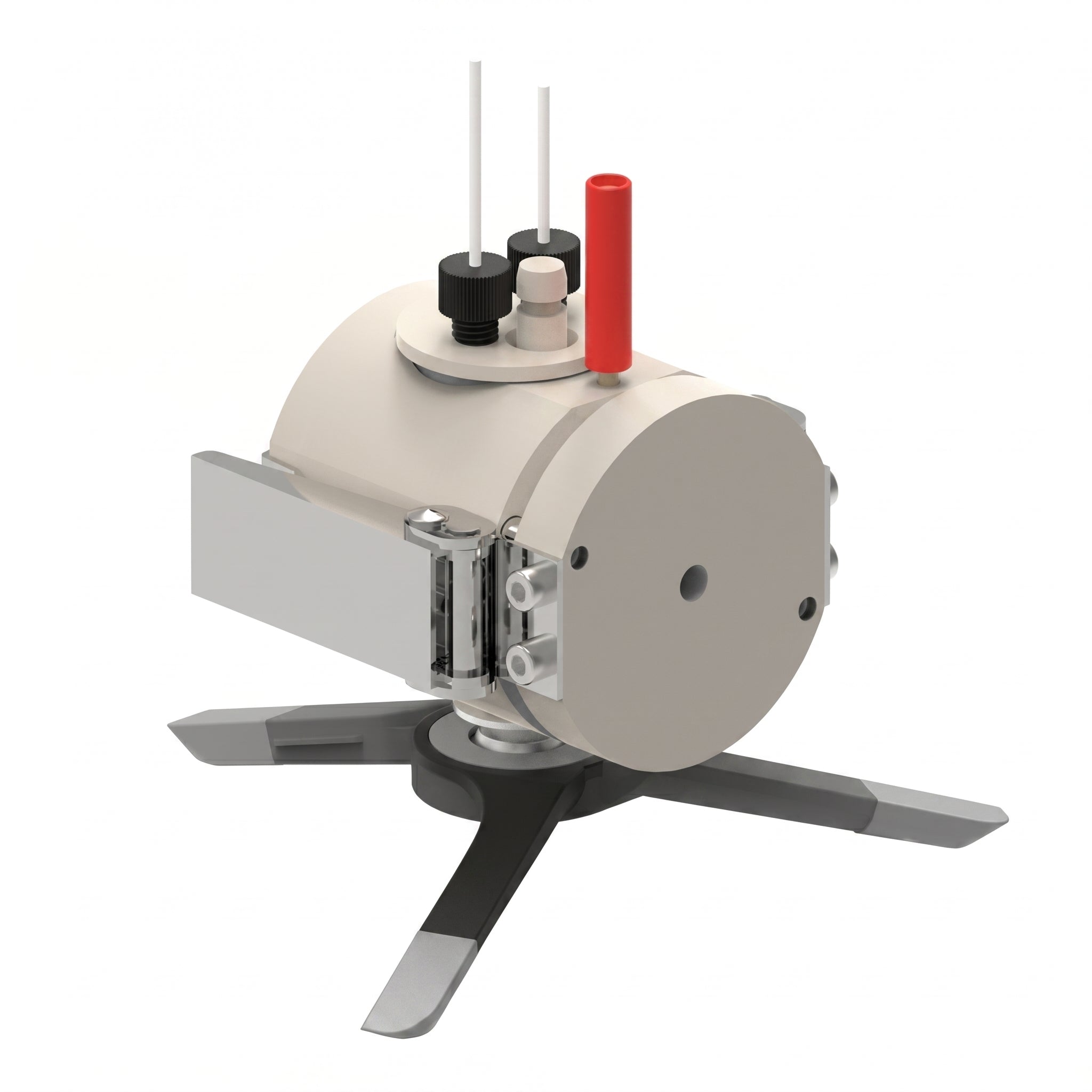 Hook Clamp Assembled Front Contact Photo-Electrochemical Cell AI image