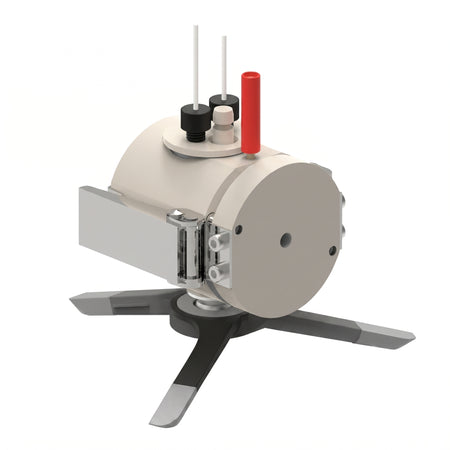 Hook Clamp Assembled Front Contact Photo-Electrochemical Cell AI image