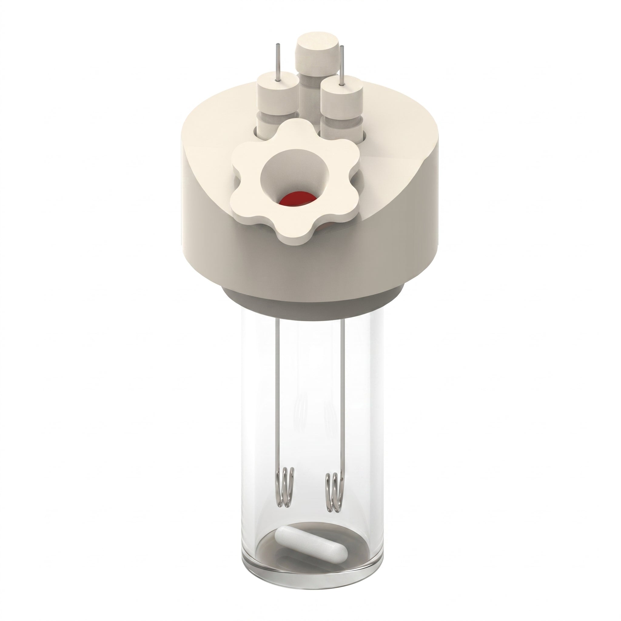 Electrosynthesis Reactor C-Series/Septa, 20 Mm Od, 3-Port AI image