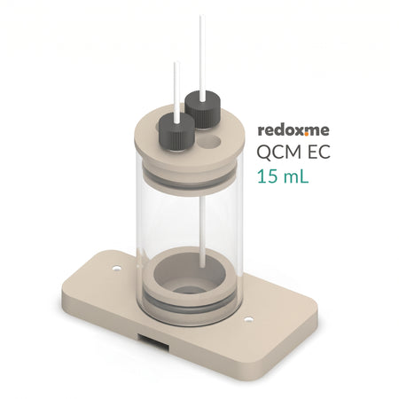 QCM EC BL 15 mL - Quartz Microbalance Electrochemical cell AI image
