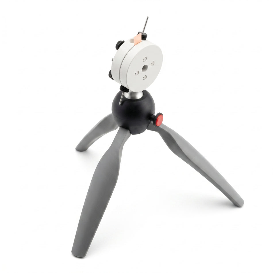Spectro-Electrochemical Flow Cell Magnetic Mount Setup AI image
