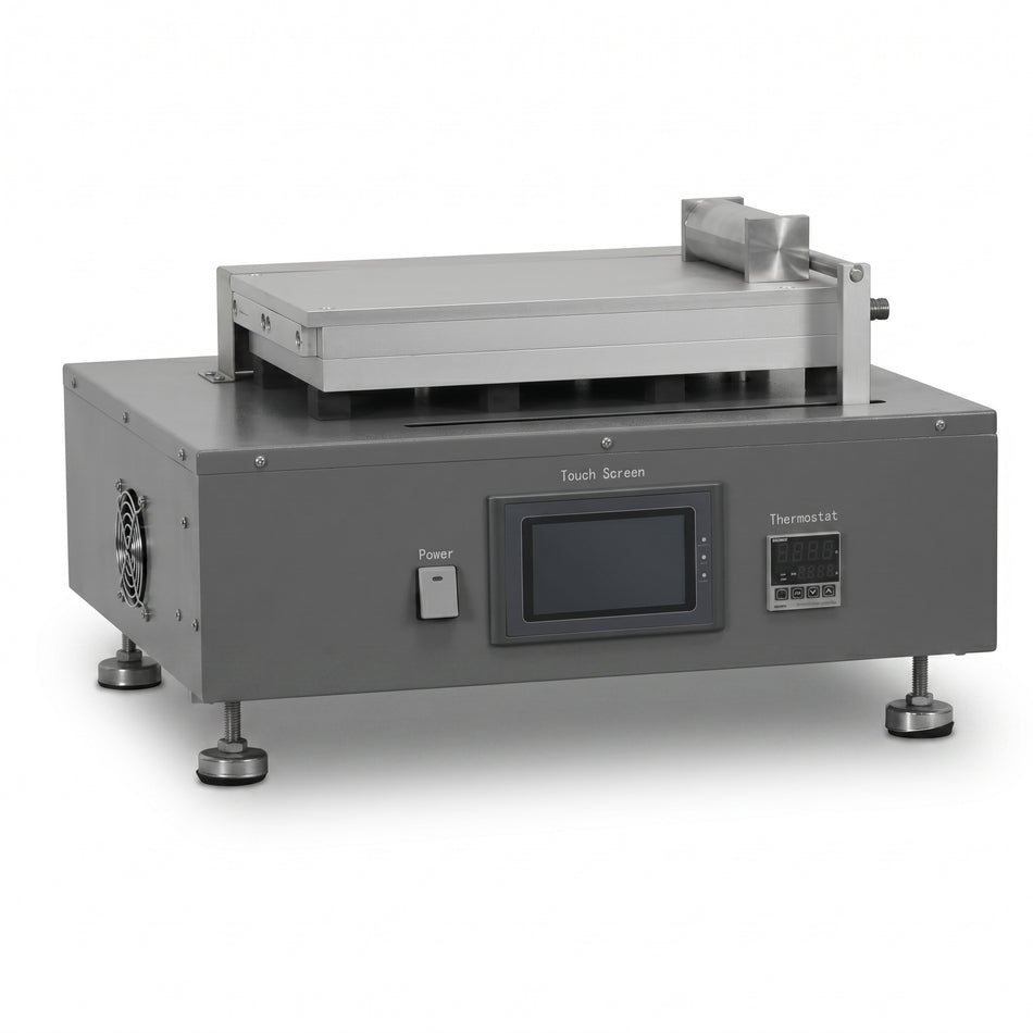 MSE PRO Automatic Film Coater With Heating Dryer For Battery Electrode Coating AI image