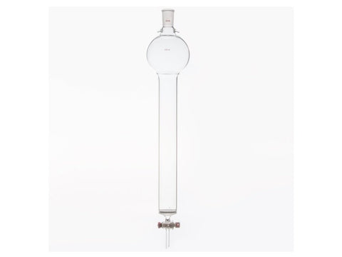 MSE PRO Sand Plate Chromatography Column with Hook, 24/40, φ46mm, Effective Length 305mm, Storage Ball Capacity 500mL