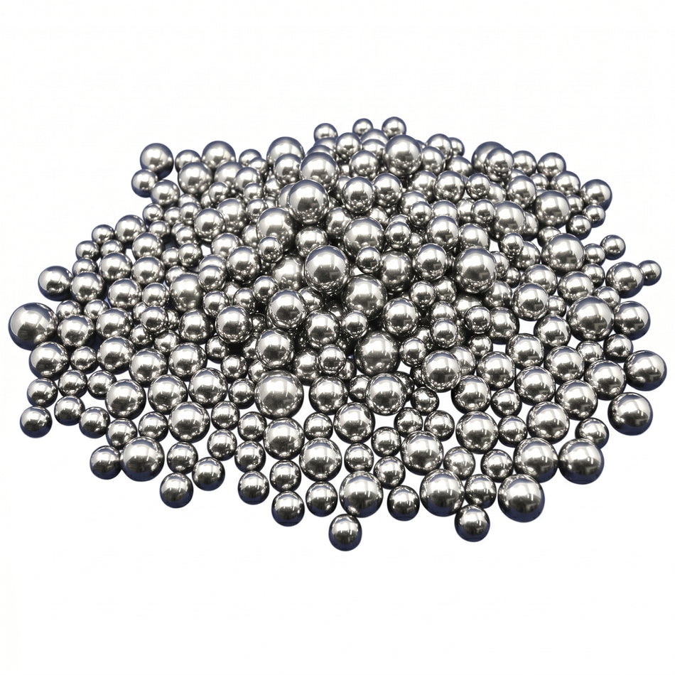 MSE PRO Milling Media Set for 5L 316SS Roller Mill Jar AI image