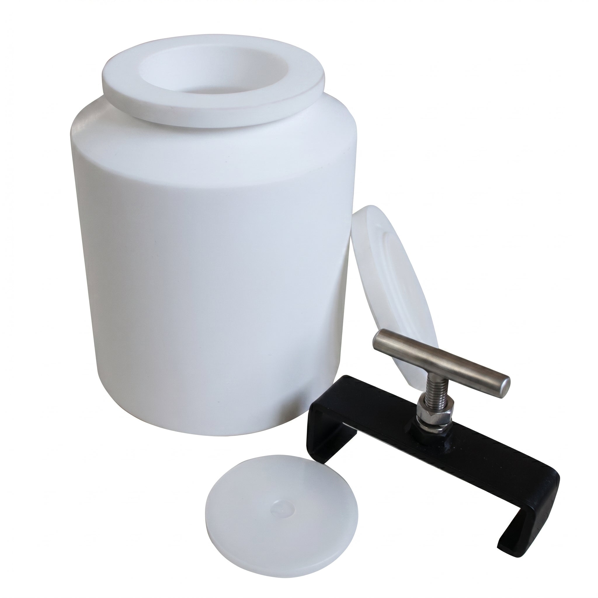 MSE PRO 10L (10,000 ml) PTFE Teflon Roller Mill Grinding Jar AI image
