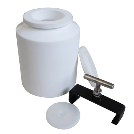 MSE PRO 10L (10,000 ml) PTFE Teflon Roller Mill Grinding Jar AI image