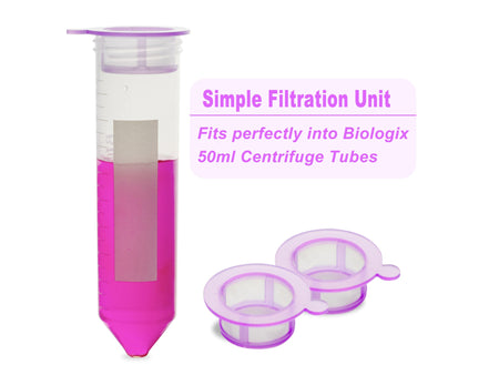 Biologix Cell Strainers, 40/70/100μm, Individual Package, Case of 100 - MSE Supplies LLC