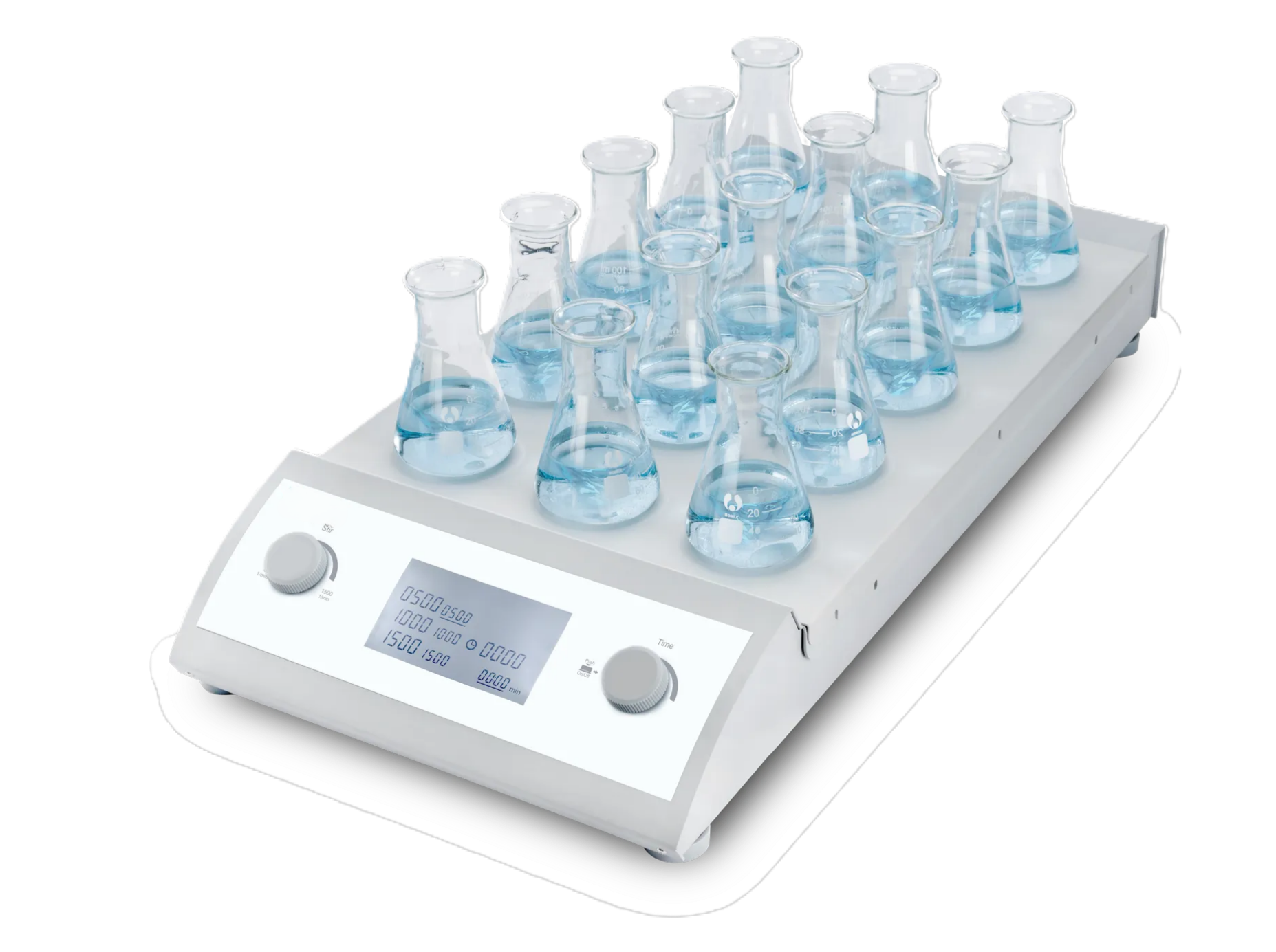MSE PRO 15-Position magnetic stirrer, Stirrers, MSE Supplies LLC, MSE Supplies