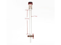 MSE PRO Chromatography Column, External Threads, φ17mm, Effective Length: 203mm - MSE Supplies LLC