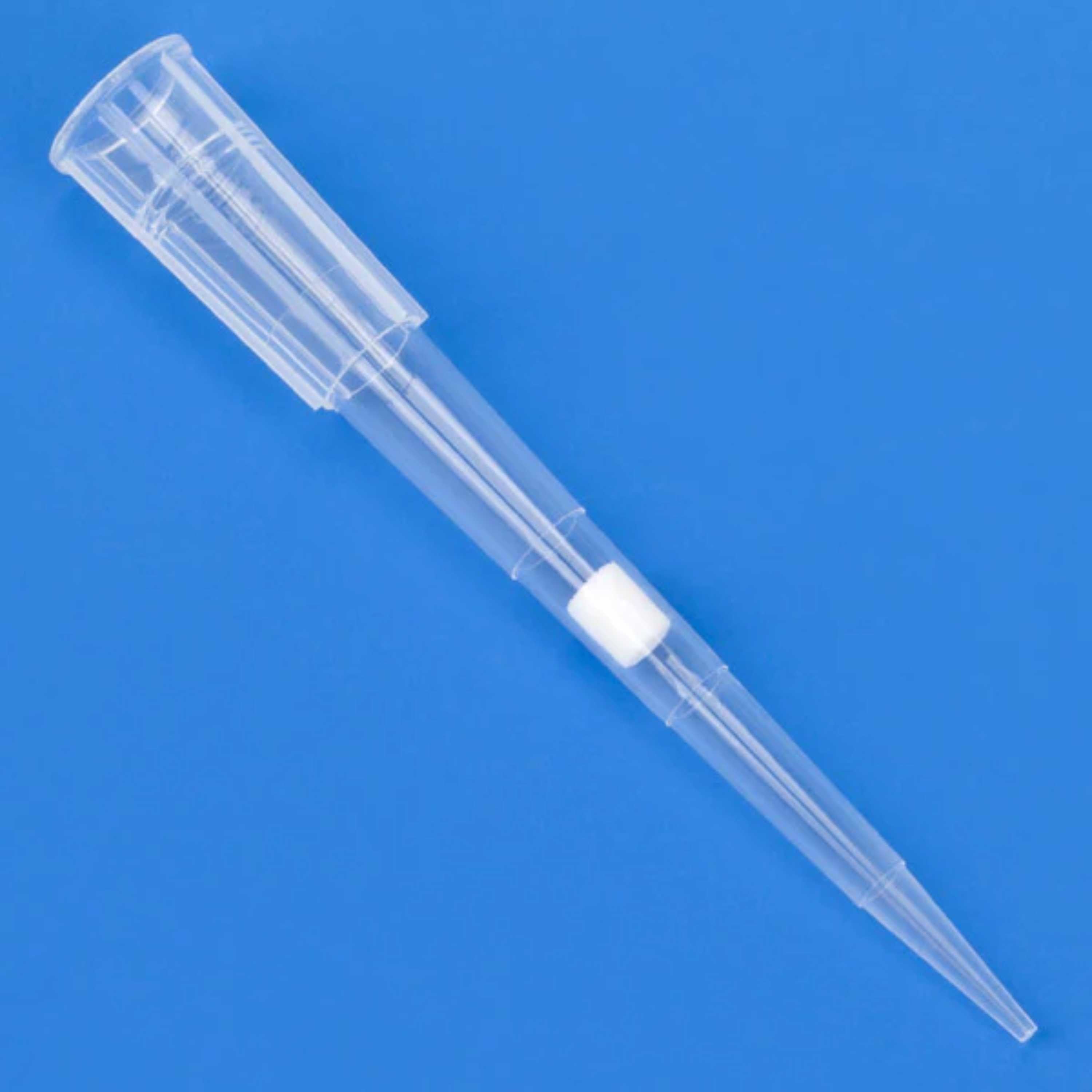 Globe Scientific Filter Tip, 1-50ul, 54mm, Low Retention,Univ,Grad,Natural,STR, 96/Rack