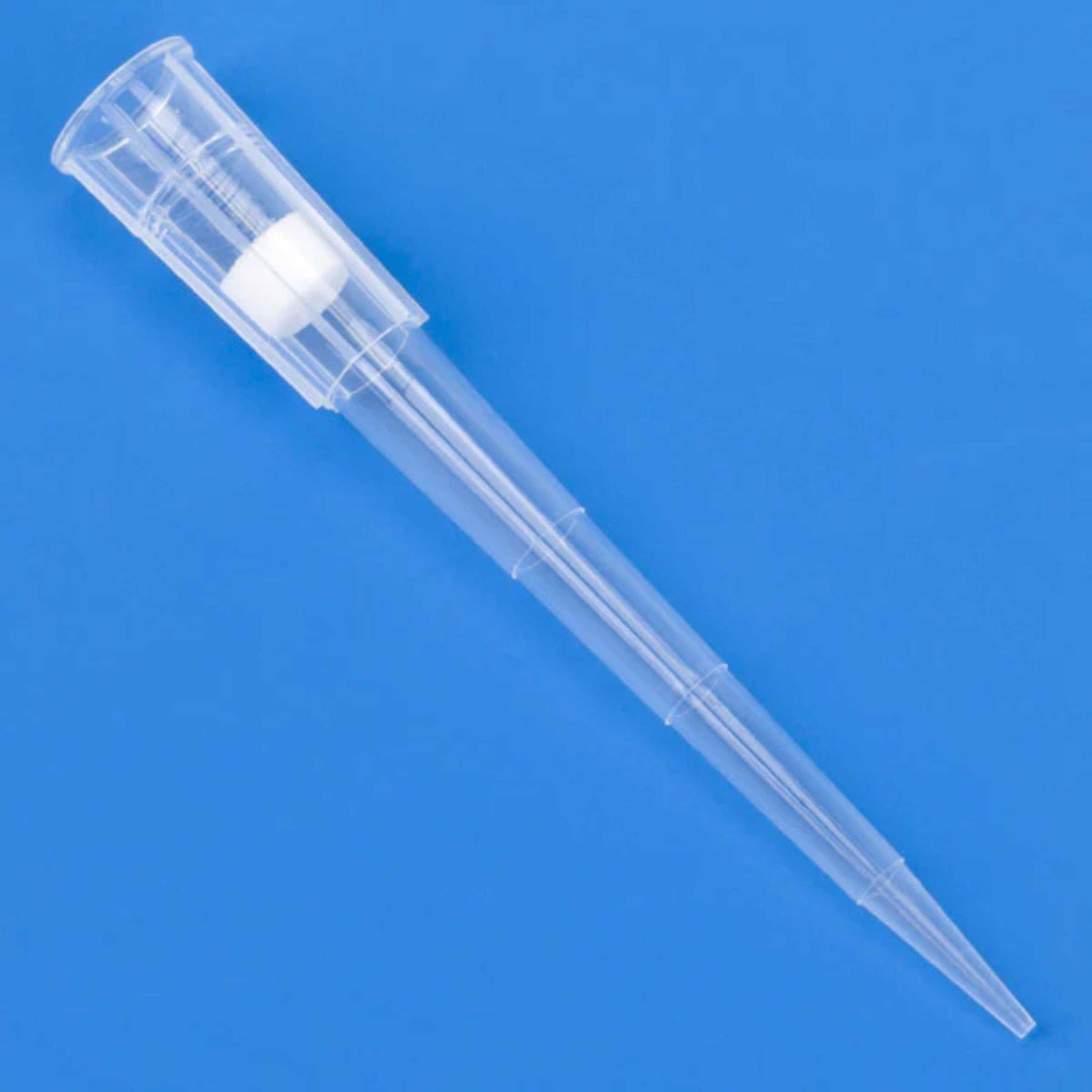 Globe Scientific Filter Tip, 1-200ul, 54mm, Low Retention, Universal, Graduated, Sterile, 96/Rack