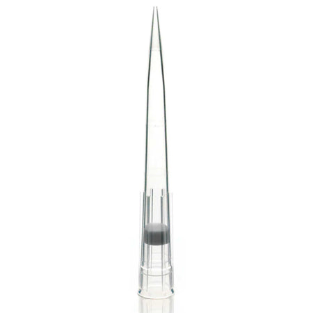 Globe Scientific Filter Tip, 1-200ul XL/300ul, 59mm,Low Retention, Graduated, Sterile, 96/Rack