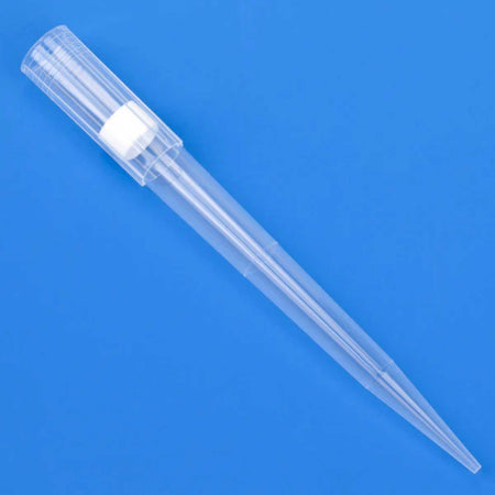 Globe Scientific Filter Tip, 1-1000ul, 84mm, Low Retention, Universal, Graduated, Sterile, 96/Rack