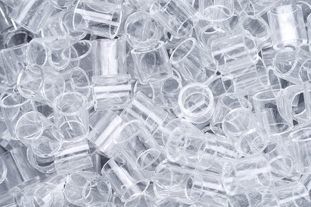 Hilgenberg Soda Lime Glass Raschig Rings, Pk of 1kg - MSE Supplies LLC