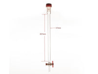 MSE PRO Chromatography Column, External Threads, φ17mm, Effective Length: 457mm - MSE Supplies LLC