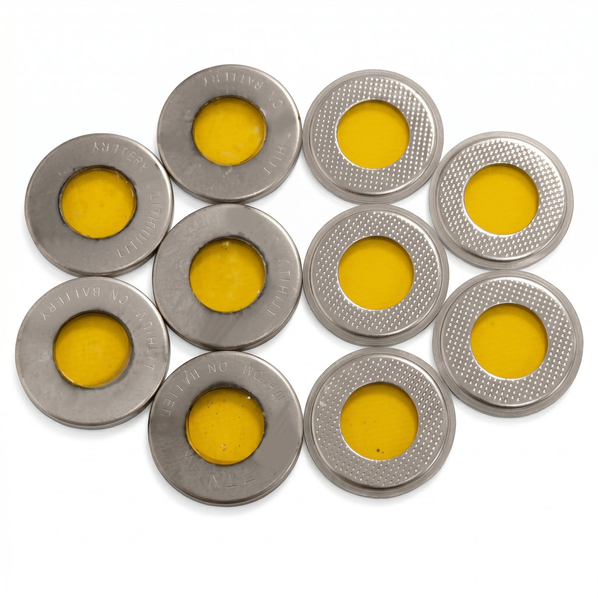 MSE PRO 5 pcs of CR2016 Coin Cell Case With Two Sides Kapton Window For In-situ XRD Measurement AI image