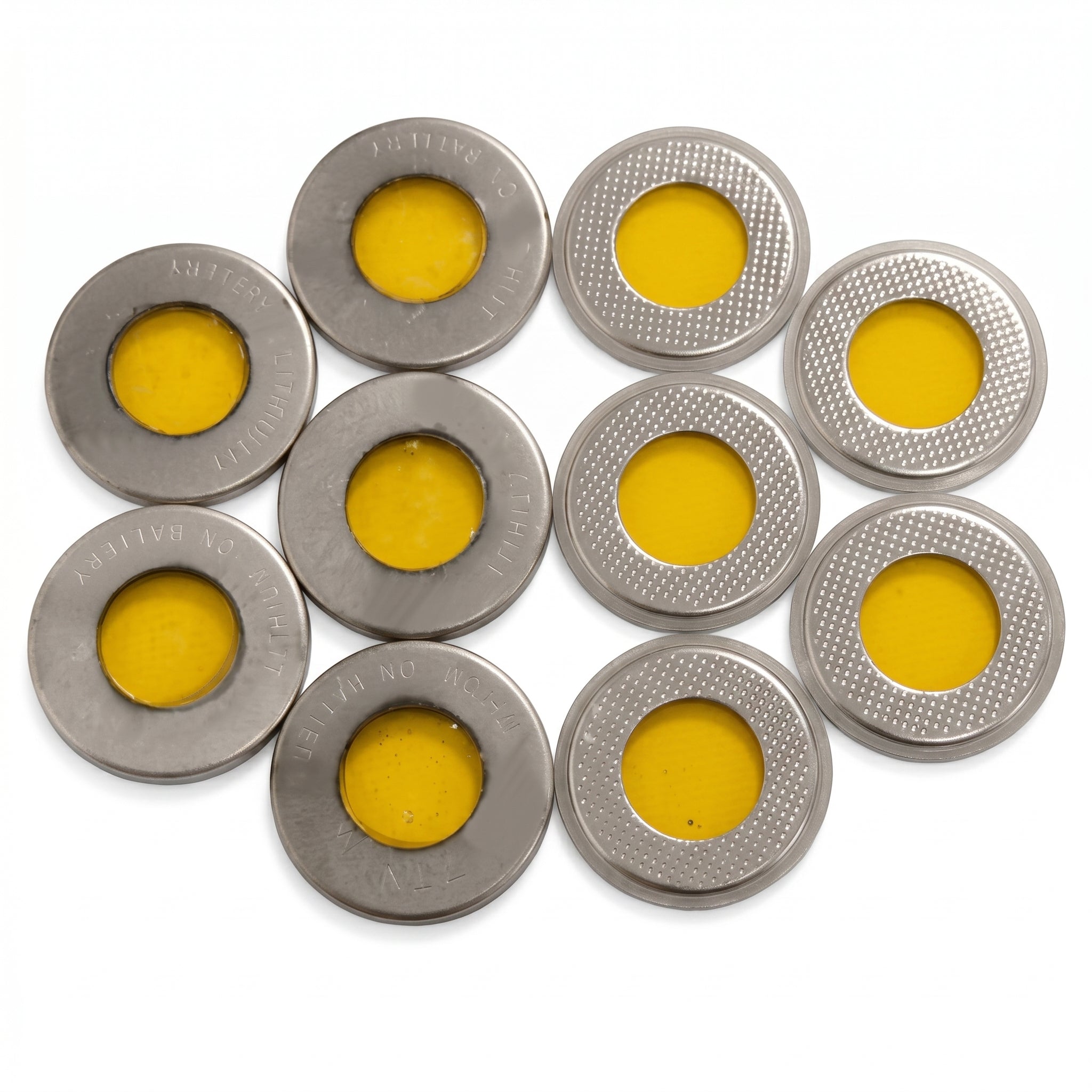 MSE PRO 5 pcs of CR2016 Coin Cell Case With Two Sides Kapton Window For In-situ XRD Measurement AI image
