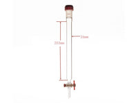 MSE PRO Chromatography Column, External Threads, φ26mm, Effective Length: 203mm - MSE Supplies LLC