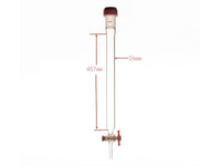 MSE PRO Chromatography Column, External Threads, φ26mm, Effective Length: 457mm - MSE Supplies LLC