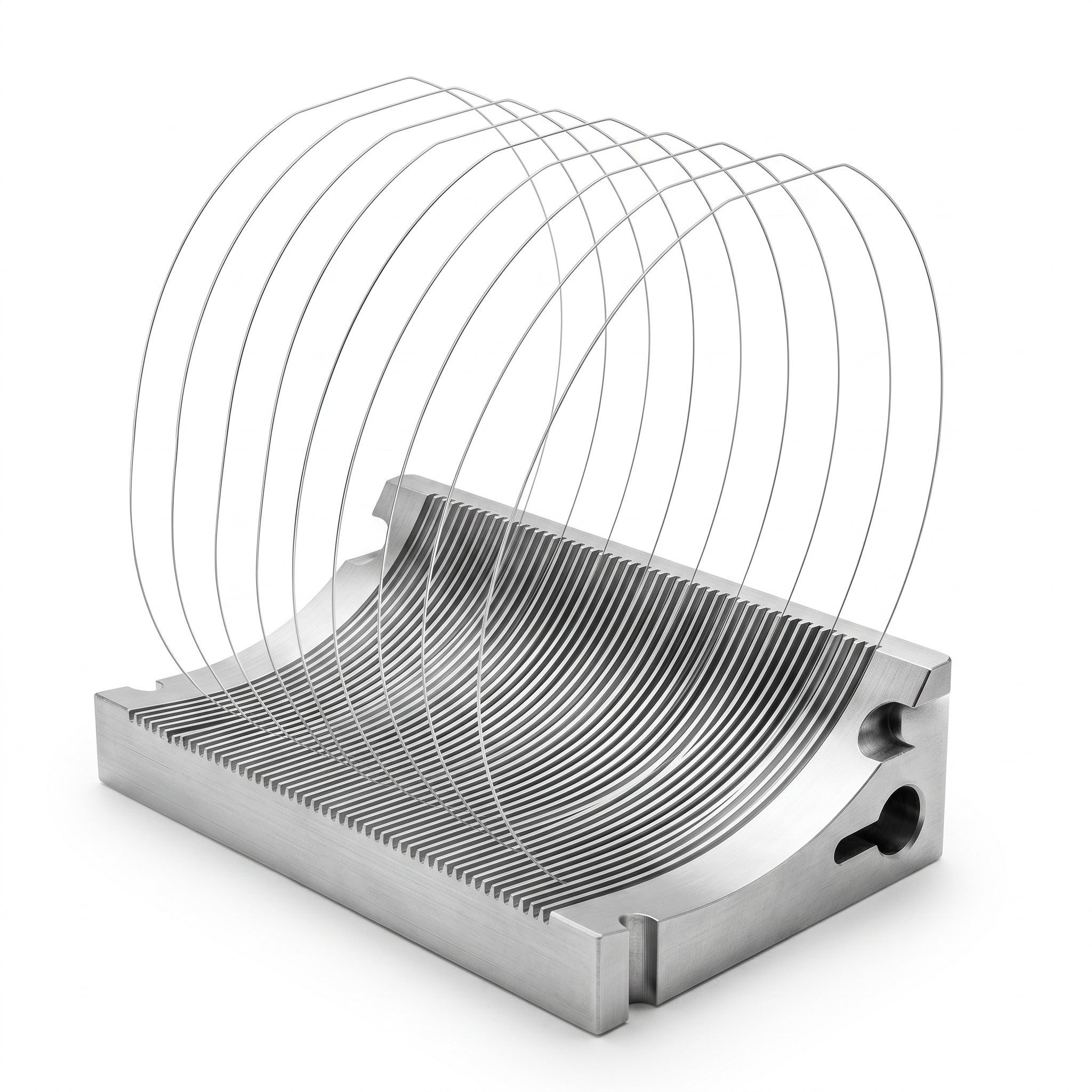 MSE PRO 2" JGS1 Ultraviolet (UV) Grade Fused Silica Wafer, 500 um, DSP, w/ Bevel, Primary Flat Only AI image