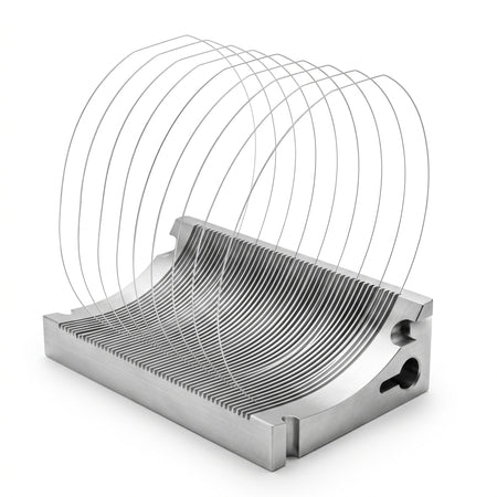 MSE PRO 2" JGS1 Ultraviolet (UV) Grade Fused Silica Wafer, 500 um, DSP, w/ Bevel, Primary Flat Only AI image