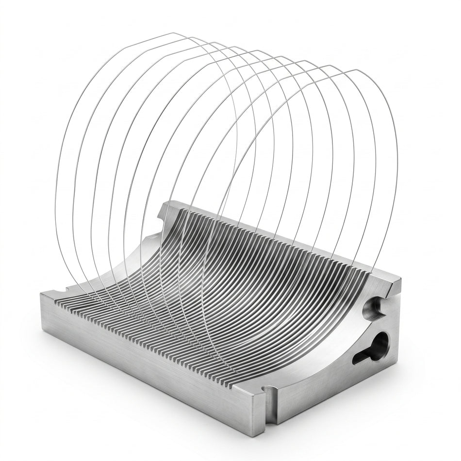 MSE PRO 2" JGS1 Ultraviolet (UV) Grade Fused Silica Wafer, 500 um, DSP, w/ Bevel, Primary Flat Only AI image