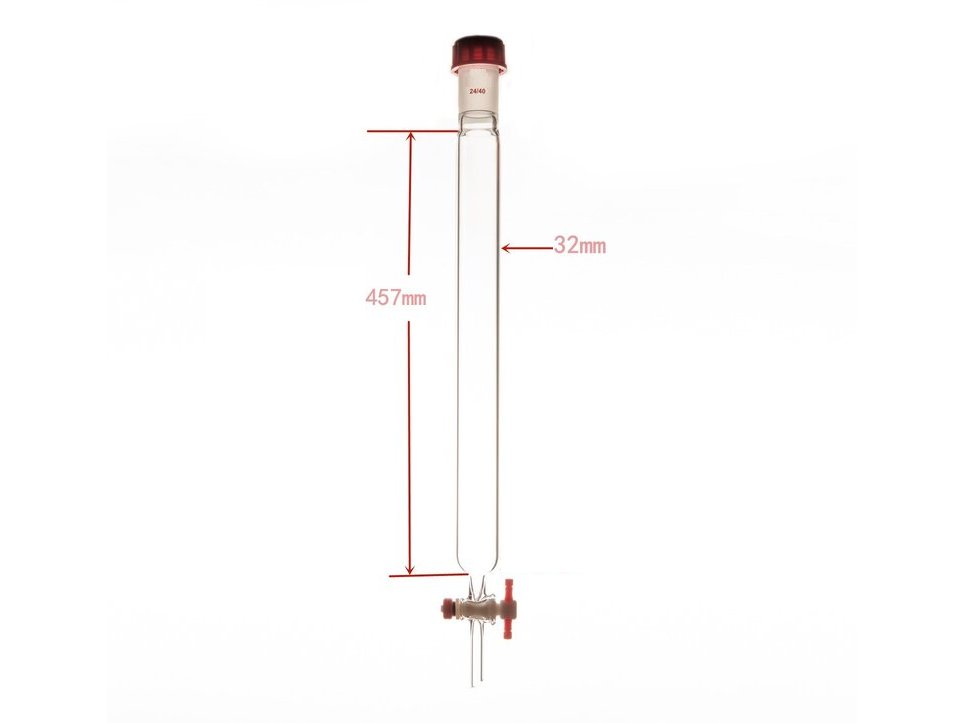 MSE PRO Chromatography Column, External Threads, φ32mm – MSE Supplies