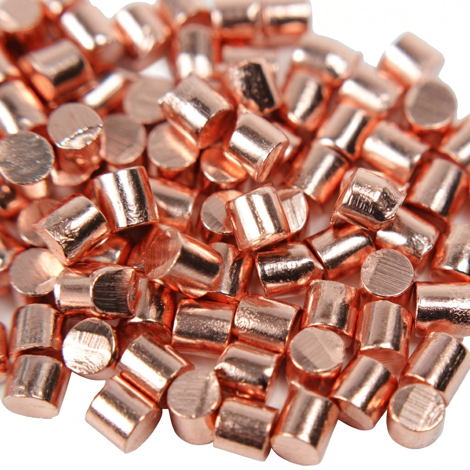 MSE PRO 5N (99.999%) Copper (Cu) Pellets Evaporation Materials AI image