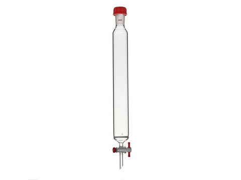 MSE PRO Sand Plate Chromatography Column, External Threads, φ46mm, Effective Length: 305mm