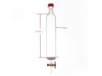 MSE PRO Sand Plate Chromatography Column, External Threads, φ60mm, Effective Length: 203mm
