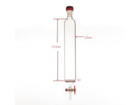 MSE PRO Sand Plate Chromatography Column, External Threads, φ60mm, Effective Length: 254mm