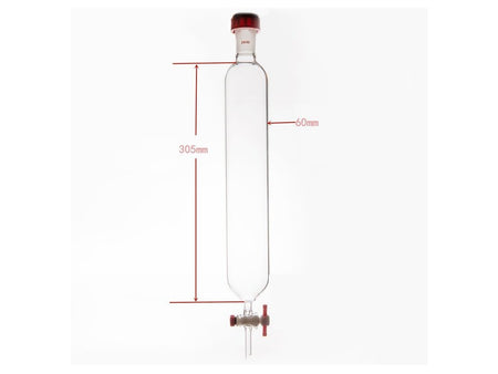 MSE PRO Chromatography Column, External Threads, φ60mm, Effective Length: 305mm
