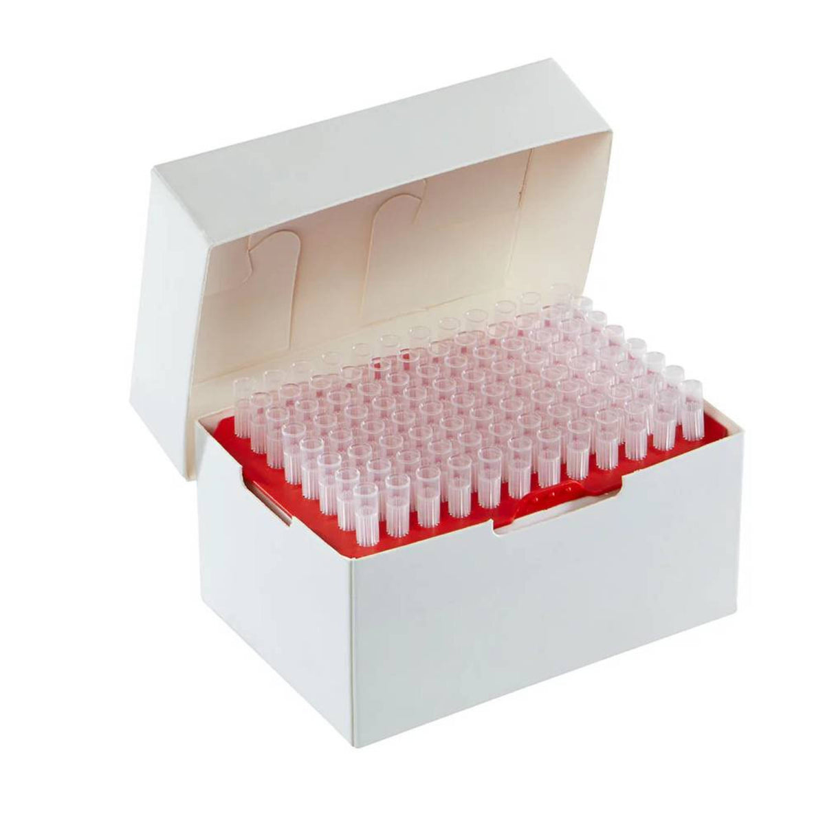 Globe Scientific Posistop Pipette Tip, 20ul, Sterilegreenrack, Graduated, 96/Rack